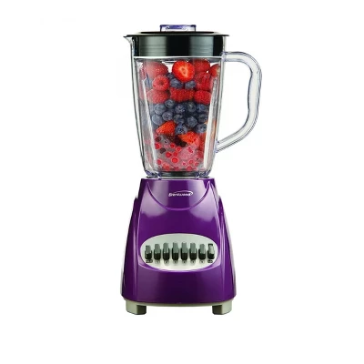 Brentwood 12-Speed Blender (Plastic Jar)-Purple 5 Brentwood 12-Speed Blender (Plastic Jar)-Purple - Image 5