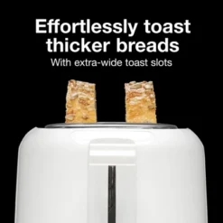 Proctor Silex 2-Slice Toaster - White: Compact Bread Toaster, 700W, Plastic, Easy Clean, 1-Year Warranty 14 Proctor Silex 2-Slice Toaster - White: Compact Bread Toaster, 700W, Plastic, Easy Clean, 1-Year Warranty -Kitchen Appliances GUEST dddf5621 4433 4ff6 ad01 dbeb6eb0e6eb