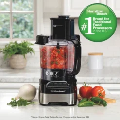 Hamilton Beach 12 Cup Stack And Snap Food Processor -Kitchen Appliances GUEST df59a955 5d6c 4376 b453 ec6529d23ecb