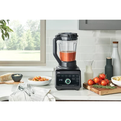 Braun TriForce Pro Power Blender - JB9040BK: 1600W, 68oz Capacity, 11 Speeds, Crushes Ice, Chops, Purees, Overheat Protection 3 Braun TriForce Pro Power Blender - JB9040BK: 1600W, 68oz Capacity, 11 Speeds, Crushes Ice, Chops, Purees, Overheat Protection - Image 3