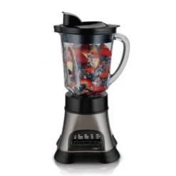 Hamilton Beach Blender With Jar - 58161: 700W, 40oz Capacity, 4 Speeds, Smoothie & Glass Jar, Dishwasher-Safe, Silver/Black -Kitchen Appliances GUEST df96e367 a5e3 4dfb b1c7 aba9a7a4e320