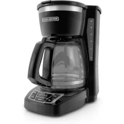 Black & Decker BLACK+DECKER 12-Cup Digital Coffee Maker, Programmable, Washable Basket Filter, Sneak-A-Cup, Auto Brew, Water Window, Keep Hot Plate, Black -Kitchen Appliances GUEST dfd713b1 e293 41ae a7b1 003178810071