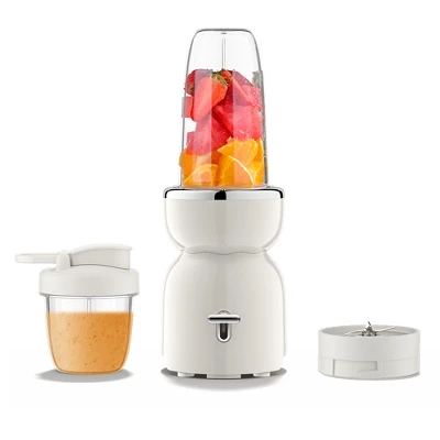 SUGIFT Personal Blender And Grinder Combo High-Speed Smoothie Maker With Dual Blades, 14oz & 7oz Cups, Mini Blender For Juicing, Coffee 1 SUGIFT Personal Blender And Grinder Combo High-Speed Smoothie Maker With Dual Blades, 14oz & 7oz Cups, Mini Blender For Juicing, Coffee