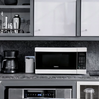 Galanz 1.1 Cu Ft 1000W Countertop Microwave Oven In White With One Touch Express Cooking 5 Galanz 1.1 Cu Ft 1000W Countertop Microwave Oven In White With One Touch Express Cooking - Image 5