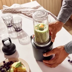 KitchenAid Go Cordless Personal Blender Battery Included KSBR256: Black Matte, Dishwasher-Safe, 16oz, Lithium Ion Battery -Kitchen Appliances GUEST e164c8a0 e7b5 4958 8816 bfce658d1a8d