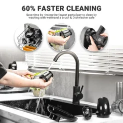 Masticating Juicer, Slowe Cold Press Juicer With 7 Spiral Masticating, Reverse Function, Juicer Machines With Food Grade Anti-oxidation Materials 18 Masticating Juicer, Slowe Cold Press Juicer With 7 Spiral Masticating, Reverse Function, Juicer Machines With Food Grade Anti-oxidation Materials -Kitchen Appliances GUEST e17e1fca da96 429b a037 d1de0e5a3f9c