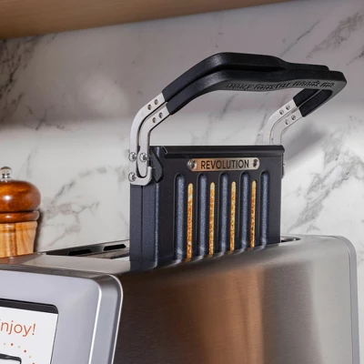 Revolution InstaGLO R180 Connect Plus Smart Toaster - Digital Touchscreen Toaster Stainless Steel 3 Revolution InstaGLO R180 Connect Plus Smart Toaster - Digital Touchscreen Toaster Stainless Steel - Image 3