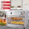 Brentwood 1700 Watt 24 Quart Convection Air Fryer Toaster Oven In Silver