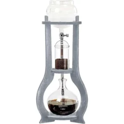 Nispira Iced Coffee Cold Brew Drip Tower Coffee Maker Wooden, 6-8 Cup, Grey -Kitchen Appliances GUEST e309022e ca8e 4e8d b3d1 9896de470a86