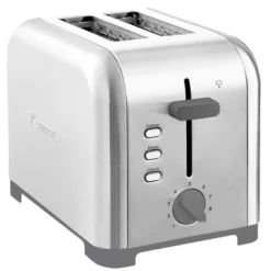Kenmore 2-Slice Toaster Wide Slot Bagel/Defrost - Stainless Steel: Cool Touch, Crumb Tray, 850W, Silver -Kitchen Appliances GUEST e46be198 28c9 4251 94a4 c83dbf431b44