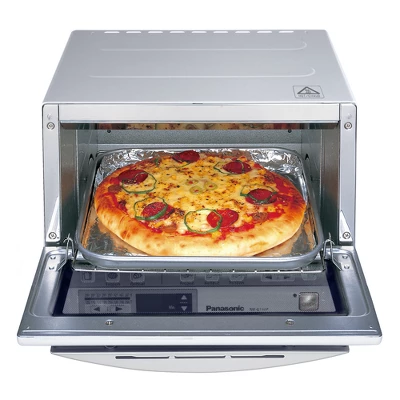 Panasonic Flash Express Toaster Oven - Silver NB-G110P: Digital Control, 4-Slice Capacity, Cool Touch Handle, 1300W 3 Panasonic Flash Express Toaster Oven - Silver NB-G110P: Digital Control, 4-Slice Capacity, Cool Touch Handle, 1300W - Image 3