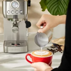 CASABREWS 3700Gense, 20 Bar Espresso Machine And Coffee Maker With Milk Frother, Silver 17 CASABREWS 3700Gense, 20 Bar Espresso Machine And Coffee Maker With Milk Frother, Silver -Kitchen Appliances GUEST e616f2a0 c81d 4028 8e58 df026da82b86