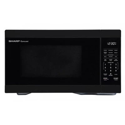Sharp SMC1161HB 1.1 Cu. Ft. Black Countertop Microwave 5 Sharp SMC1161HB 1.1 Cu. Ft. Black Countertop Microwave - Image 5