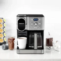 Cuisinart Coffee Center 2-in-1 Coffee Maker And Single-Serve Brewer Stainless Steel SS-16: Programmable, 12 Cup Capacity -Kitchen Appliances GUEST e8196bac a261 4f67 bebc 0eb0ede16053