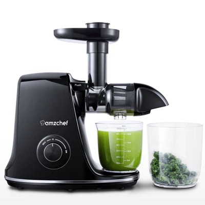 Masticating Juicer, Slowe Cold Press Juicer With 7 Spiral Masticating, Reverse Function, Juicer Machines With Food Grade Anti-oxidation Materials 12 Masticating Juicer, Slowe Cold Press Juicer With 7 Spiral Masticating, Reverse Function, Juicer Machines With Food Grade Anti-oxidation Materials - Image 12