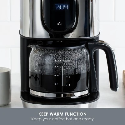 All-Clad 8 Cup Digital Coffee Maker, Simply Brew, Stainless Steel 2 All-Clad 8 Cup Digital Coffee Maker, Simply Brew, Stainless Steel - Image 2