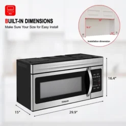 GASLAND 30" Over-The-Range Microwave Oven 1.6 Cu.ft., 300 CFM, Stainless Stee, OTR1603S -Kitchen Appliances GUEST ea4e29aa 6aca 49cc a50b 9813f748e32f