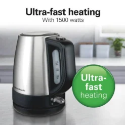 Hamilton Beach 1.2L Stainless Steel Kettle -Kitchen Appliances GUEST ea834051 cdd8 4dc2 ae6e 914e95ad5c6f