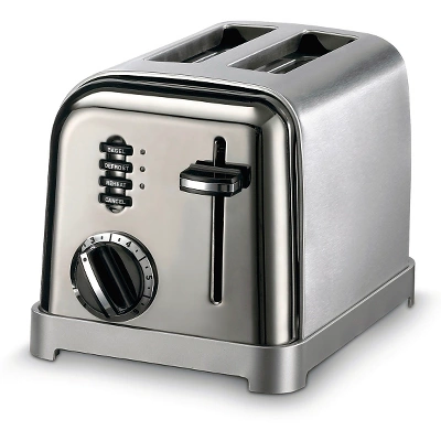 Cuisinart 2 Slice Classic Toaster - Stainless Steel - CPT-160P1 2 Cuisinart 2 Slice Classic Toaster - Stainless Steel - CPT-160P1 - Image 2