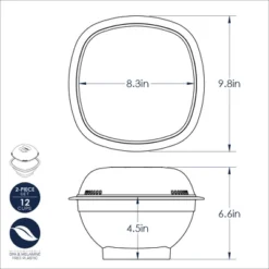 Nordic Ware Pro Pop Popper 8 Nordic Ware Pro Pop Popper -Kitchen Appliances GUEST ecddb19c ab7f 4349 86bb 5a2e1195891e