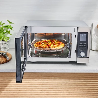 Panasonic 1.3 Cu Ft Microwave With Air Fry And Convection 1 Panasonic 1.3 Cu Ft Microwave With Air Fry And Convection