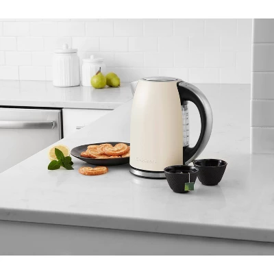 Cuisinart 1.7L Cordless Stainless Steel Electric Kettle Cream - Hearth & Hand™ With Magnolia 1 Cuisinart 1.7L Cordless Stainless Steel Electric Kettle Cream - Hearth & Hand™ With Magnolia