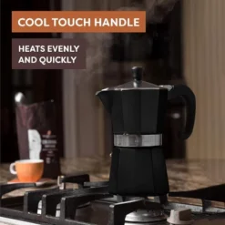 Bellemain Stovetop Espresso Maker – Premium Moka Pot (Black, 3-Cup) For Authentic Italian Coffee 7 Bellemain Stovetop Espresso Maker – Premium Moka Pot (Black, 3-Cup) For Authentic Italian Coffee -Kitchen Appliances GUEST ed049063 f5db 40f0 afeb c15deff9d7fc
