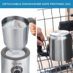 Kenmore 4-in-1 Automatic Milk Frother And Steamer 16oz Hot And Cold Foam -Kitchen Appliances GUEST ed818435 196a 42b1 a3c7 2e1c8b618356