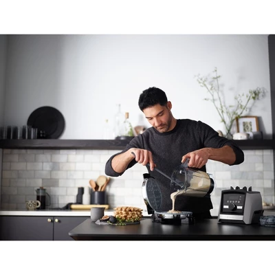 Vitamix Under Blade Scraper: Silicone Blender Accessory, Dishwasher-Safe, Gray, 13.9" Length 2 Vitamix Under Blade Scraper: Silicone Blender Accessory, Dishwasher-Safe, Gray, 13.9" Length - Image 2