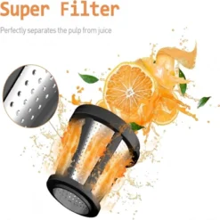 WHALL Slow Masticating Juicer, Cold Press Juicer, Slow Juicer For Home Use.