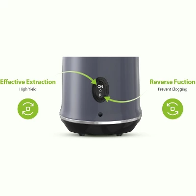 Ecoself Cold Press Juicer – 5.3" Large Feed Chute, 1.7L Capacity, Slow Masticating Juicer For Maximum Nutrients, Easy To Clean Juicer Machine Grey 11 Ecoself Cold Press Juicer – 5.3" Large Feed Chute, 1.7L Capacity, Slow Masticating Juicer For Maximum Nutrients, Easy To Clean Juicer Machine Grey - Image 11