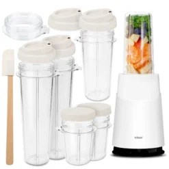 Tribest Personal Blender II Mason Jar Ready (Family 16-Piece Set) -Kitchen Appliances GUEST f30e02ea d1f5 42a4 b4ce 6dc0831ae11d