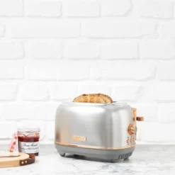 Haden Heritage 4 Slice Wide Slot Stainless Steel Toaster Bundled With 1.7 Liter Stainless Steel Electric Water Kettle, Steel & Copper -Kitchen Appliances GUEST f50014c4 b24c 4ad6 b3e7 cd2de645fac3