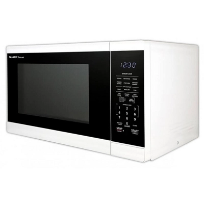 Sharp SMC1461HW 1.4 Cu. Ft. White Countertop Microwave Oven 2 Sharp SMC1461HW 1.4 Cu. Ft. White Countertop Microwave Oven - Image 2