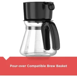 Black & Decker BLACK+DECKER CM0755S 4-in-1 5-Cup Coffee Station Coffeemaker, Stainless Steel -Kitchen Appliances GUEST f7e0f3d1 03bb 479e ad65 3908fa637ff0