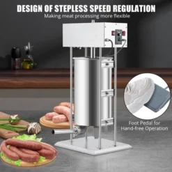 Electric Sausage Stuffer 25L Variable Speed Commercial Sausage Maker 200W Motor -Kitchen Appliances GUEST f7ee248a ae64 4369 89fd ec5052122746