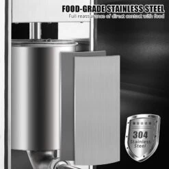 Sausage Stuffer 5L Vertical Sausage Maker Machine Stainless Steel Meat Press 2 Speeds 7 Sausage Stuffer 5L Vertical Sausage Maker Machine Stainless Steel Meat Press 2 Speeds -Kitchen Appliances GUEST f865d51a 2754 478b 971a 624e688cc99d 2