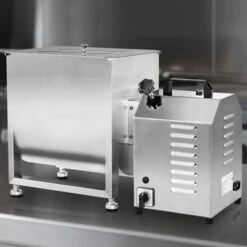 VEVOR Multi-functional Meat Processing Motor, Suitable For Meat Mixer, For VEVOR Manual Meat Mixer BX-10, BX-20, BX-10T, BX-20T, Silver