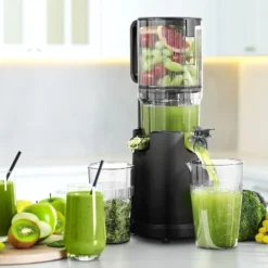 Masticating Juicer, 5.2 In Feed Chute For Whole Fruits &Vegetables,200W Slow Cold Press Juicer, 7-Stage Masticating,Dual Anti-Clog Filters,BPA Free -Kitchen Appliances GUEST f86b7065 b02b 4df3 b0bb 7f31ad7406fb