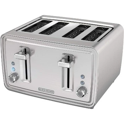 Black & Decker BLACK+DECKER 4-Slice Toaster, Stainless Steel, TR4900SSD 6 Black & Decker BLACK+DECKER 4-Slice Toaster, Stainless Steel, TR4900SSD - Image 6