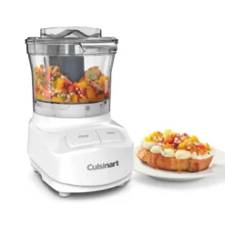 Cuisinart Core 3 Cup Mini Chopper CCH-3: Compact Food Processor & Vegetable Chopper, 250W, Dishwasher-Safe Parts