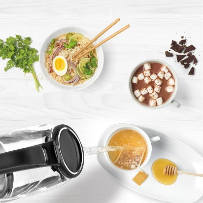 Cuisinart 1.7L Cordless Glass Electric Kettle Stainless Steel - GK-17N: Water Boiler, Blue Light, 1500W, 3-Year Warranty 1 Cuisinart 1.7L Cordless Glass Electric Kettle Stainless Steel - GK-17N: Water Boiler, Blue Light, 1500W, 3-Year Warranty