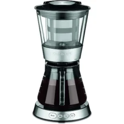Cuisinart Automatic Cold Brew Coffeemaker With 7-Cup Glass Carafe, Black/Stainless