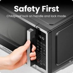 Chefman Countertop Microwave Oven - Stainless Steel -Kitchen Appliances GUEST fc958ba7 82aa 45f6 bd1c 5e4a864c997f