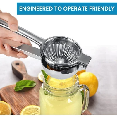 MOVSSOU Lemon Squeezer Manual Citrus Juicer Hand Press Juicer Handheld Lemon Juicer Squeezer Manual Black 3 MOVSSOU Lemon Squeezer Manual Citrus Juicer Hand Press Juicer Handheld Lemon Juicer Squeezer Manual Black - Image 3