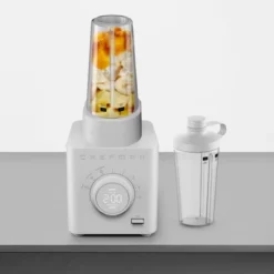 Chefman Obliterator 48oz Countertop Blender, Two 20oz Travel Jars And Tamper/Scraper -Kitchen Appliances GUEST fcd17eb0 7f0e 4a23 866b e326c82a5887