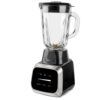 Power XL Smart Pro Blender - Black: High Power Glass Jar Blender, 1800W, 6-Blade, 3 Speeds, Dishwasher-Safe Parts 1 Power XL Smart Pro Blender - Black: High Power Glass Jar Blender, 1800W, 6-Blade, 3 Speeds, Dishwasher-Safe Parts