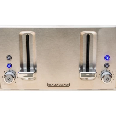 Black & Decker BLACK+DECKER 4-Slice Toaster, Stainless Steel, TR4900SSD 3 Black & Decker BLACK+DECKER 4-Slice Toaster, Stainless Steel, TR4900SSD - Image 3