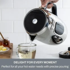 All-Clad 1.5L Electric Kettle With Touchscreen, 1500W, Stainless Steel -Kitchen Appliances GUEST fe81f907 1a9e 4301 8107 5710d77a8a00