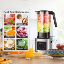 Costway 1500W 5 Speed Countertop Smoothie Blender -Kitchen Appliances GUEST ff661ed3 c256 4182 85cd ee5422eaa1f6